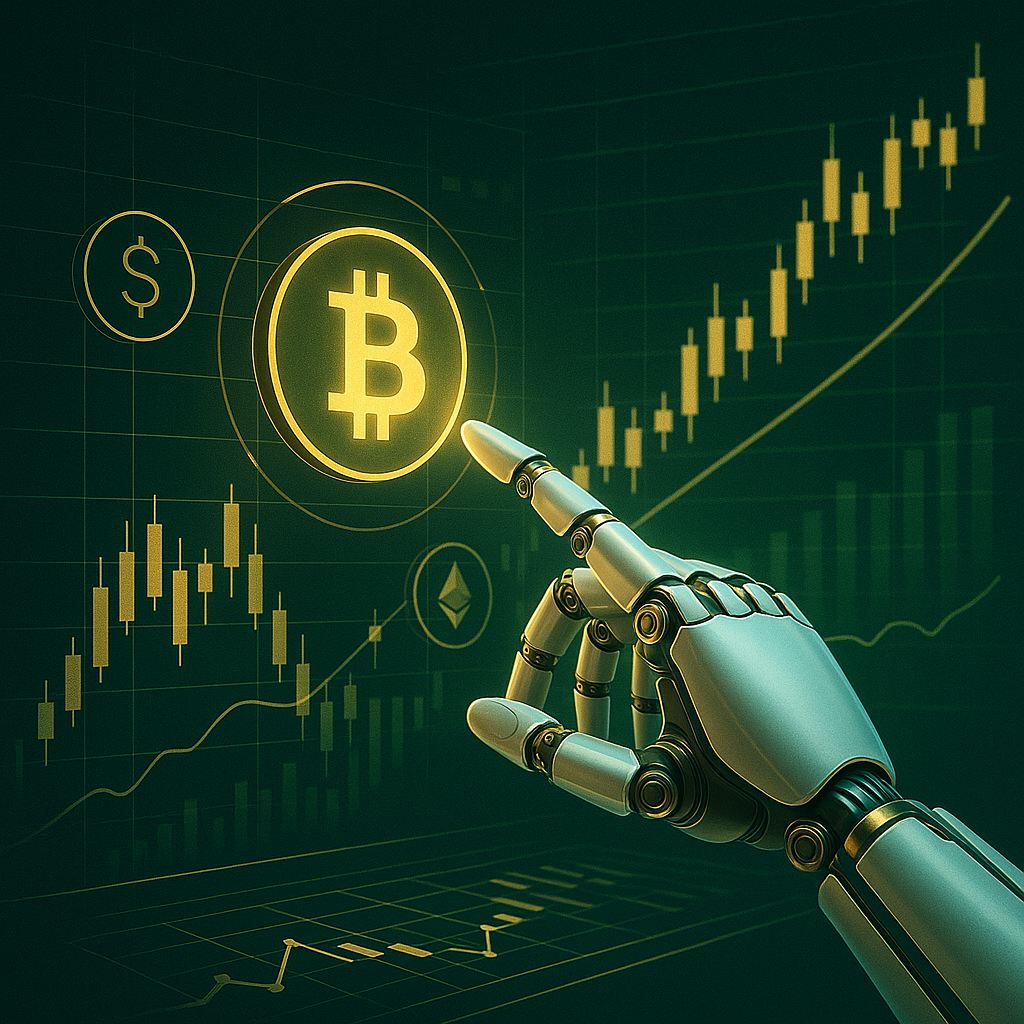 AI trading bot concept